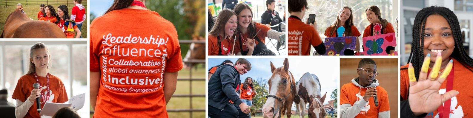 collage of glbryli students